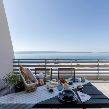 Lägenhet Velebos Superior - Spacious Luxury Four-room On 220 M2 - Panoramic View Of The Sea And Islands - Prestigious Location By The Sea To The New Center Of Znjan - Amenities - Free Garage Parking Space- Buralux