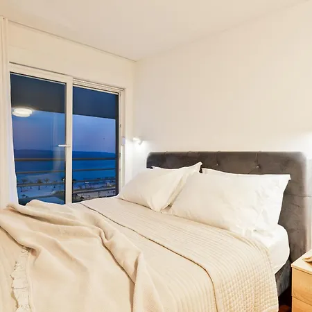 Velebos Superior - Spacious Luxury Four-room On 220 M2 - Panoramic View Of The Sea And Islands - Prestigious Location By The Sea To The New Center Of Znjan - Amenities - Free Garage Parking Space 아파트 *