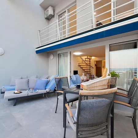 Velebos Superior - Spacious Luxury Four-room On 220 M2 - Panoramic View Of The Sea And Islands - Prestigious Location By The Sea To The New Center Of Znjan - Amenities - Free Garage Parking Space 아파트 *